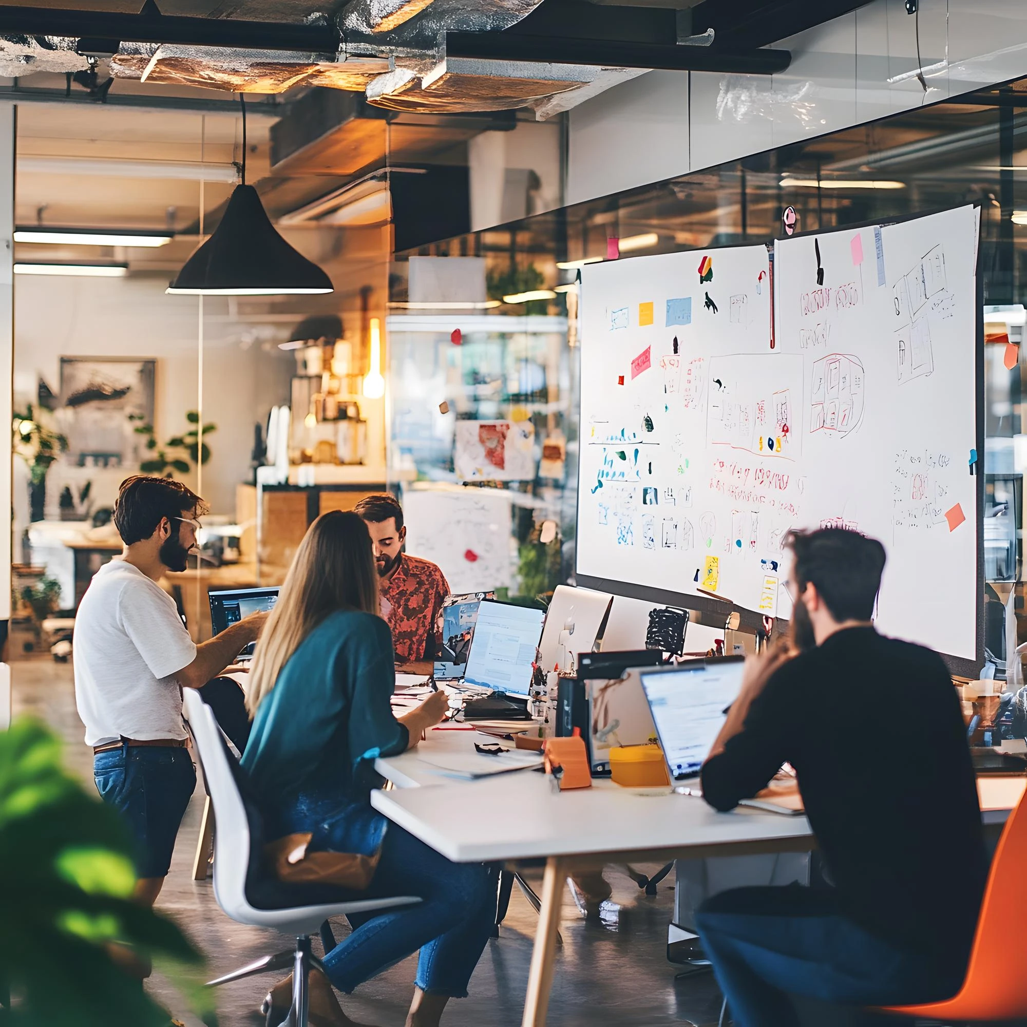 Marketing team create visibility that attracts, engages, and converts.